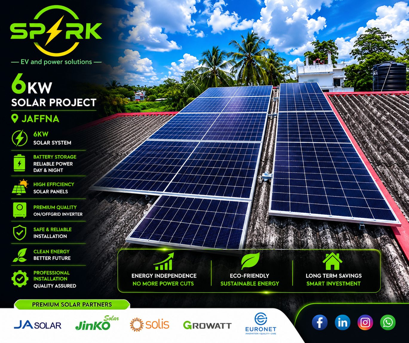 6KW  Jaffna Project
